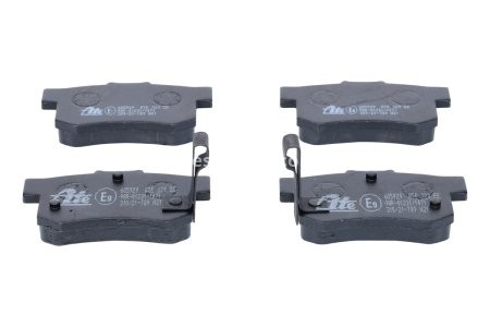 Set plăcuțe frână ATE, spate  , pentru: HONDA ACCORD IV, ACCORD V, ACCORD VI, CIVIC III, CIVIC IV, CIVIC IX, CIVIC VI, CIVIC VII, CIVIC VIII, INSIGHT, INTEGRA 1.3-3.2 10.84- 3