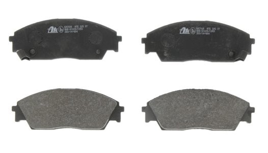 Set plăcuțe frână ATE, față , pentru: HONDA CIVIC II, CIVIC IV, CIVIC VI, CONCERTO, CRX II, PRELUDE III 1.4-2.0D 04.87-02.01