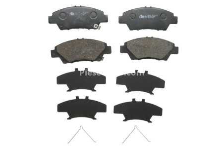 Set plăcuțe frână ATE, față , pentru: HONDA CR-Z, INSIGHT, JAZZ, JAZZ III, JAZZ IV 1.2-1.5H 07.08-
