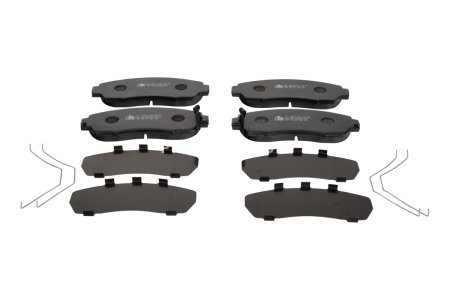 Set plăcuțe frână ATE, față (cu accesorii; cu un tampon de amortizare), pentru: HONDA CR-V V 1.5-2.4 12.16- 3