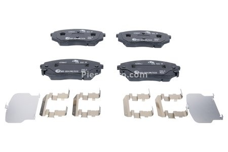 Set plăcuțe frână ATE din ceramică, față , pentru: HYUNDAI I40 I, I40 I CW, IX35, KONA, TUCSON, TUCSON/SUV; KIA CADENZA II, CEE'D, CEED, OPTIMA, PRO CEE'D, PROCEED, SOUL II 1.0-Electric 08.09-