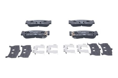 Set plăcuțe frână ATE, spate  , pentru: HYUNDAI H-1 / STAREX, SANTA FÉ II, SANTA FÉ II/SUV 2.2D/2.4/2.7 06.97-05.13