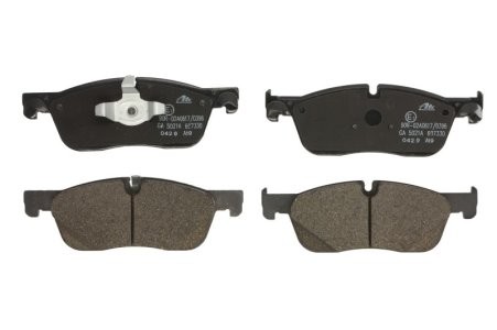 Set plăcuțe frână ATE, față , pentru: JAGUAR E-PACE, F-PACE; LAND ROVER DISCOVERY SPORT, RANGE ROVER EVOQUE 1.5H-5.0 06.11-