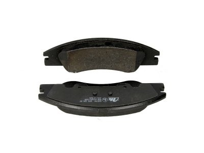 Set plăcuțe frână ATE, față (cu accesorii), pentru: KIA CERATO I, RIO I 1.3-2.0D 08.00-12.09