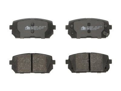 Set plăcuțe frână ATE, spate  , pentru: KIA CARENS II, CARENS III 1.6-2.0LPG 07.02-