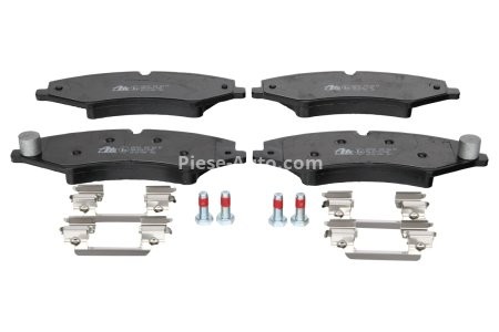Set plăcuțe frână ATE, față (cu accesorii; cu șuruburi ghidare etrier), pentru: LAND ROVER DEFENDER, DISCOVERY IV, DISCOVERY V, RANGE ROVER III, RANGE ROVER IV 2.0-5.0 03.02- 3