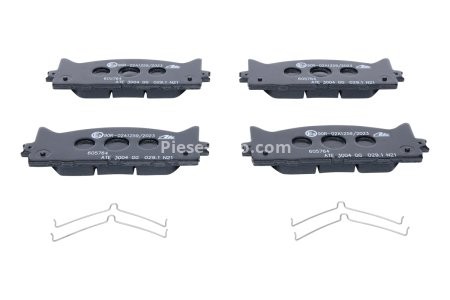 Set plăcuțe frână ATE, față (cu accesorii), pentru: LEXUS ES; TOYOTA AVALON, CAMRY 2.0-3.5 01.05- 3