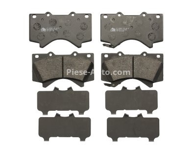 Set plăcuțe frână ATE, față (cu un tampon de amortizare), pentru: LEXUS LX; TOYOTA LAND CRUISER, LAND CRUISER 200, LAND CRUISER PRADO, SEQUOIA 2.8D-5.7 08.07-