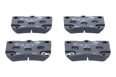 Set plăcuțe frână ATE, spate  , pentru: LEXUS GS, IS C, IS II, IS III; TOYOTA CROWN, MARK X I, MARK X II 2.2D-5.0 09.03- 3