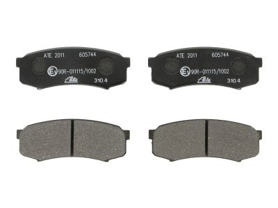 Set plăcuțe frână ATE, spate  , pentru: LEXUS GX; MITSUBISHI PAJERO IV; TOYOTA 4 RUNNER IV, 4 RUNNER V, FJ CRUISER, LAND CRUISER, LAND CRUISER 100, LAND CRUISER 80, LAND CRUISER 90 2.4-4.7 12.88- 1