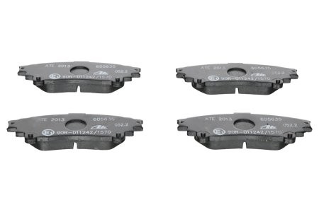 Set plăcuțe frână ATE, spate  , pentru: LEXUS IS III, RX; TOYOTA PRIUS PLUS 1.8H-3.5H 12.08- 3