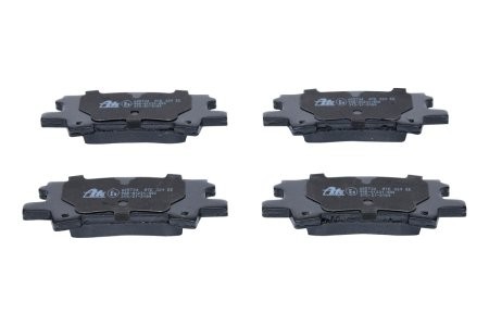 Set plăcuțe frână ATE, spate  , pentru: LEXUS RX; TOYOTA HARRIER 2.4-3.5 02.03-12.13 3