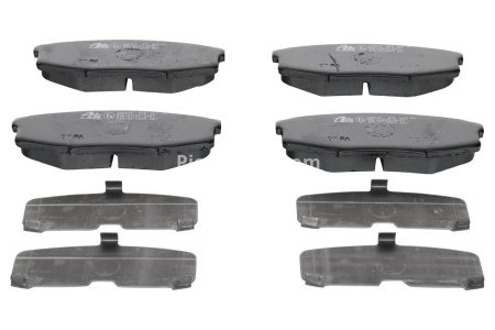 Set plăcuțe frână ATE, spate  (cu un tampon de amortizare), pentru: LEXUS LX; TOYOTA LAND CRUISER 200, SEQUOIA, TUNDRA 4.0-5.7ALK 01.06- 3