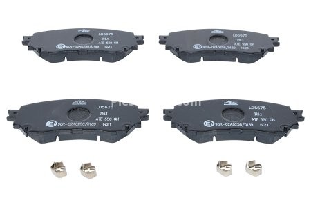 Set plăcuțe frână ATE din ceramică, față , pentru: MAZDA 6, 6/KOMBI 2.0/2.2D/2.5 08.12-