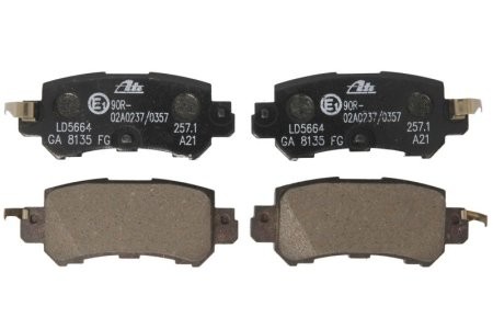 Set plăcuțe frână ATE din ceramică, spate , pentru: MAZDA CX-3, CX-5 1.5D-2.5 11.11-