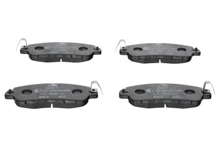 Set plăcuțe frână ATE, față , pentru: MAZDA 2 1.5/1.5D/1.5H 08.14- 3
