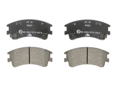 Set plăcuțe frână ATE, față , pentru: MAZDA 6 1.8-2.3 01.02-02.08