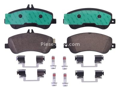 Set plăcuțe frână ATE din ceramică, față (cu accesorii; cu șuruburi ghidare etrier), pentru: MERCEDES GLK (X204) 2.0-3.5 06.08-12.15