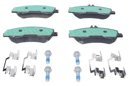 Set plăcuțe frână ATE din ceramică, față (cu accesorii; cu șuruburi ghidare etrier), pentru: MERCEDES GLK (X204) 2.0-3.5 06.08-12.15 3