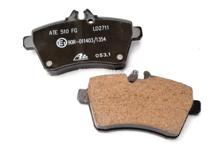 Set plăcuțe frână ATE din ceramică, față , pentru: MERCEDES A (W169), B SPORTS TOURER (W245) 1.5-2.0D 09.04-06.12