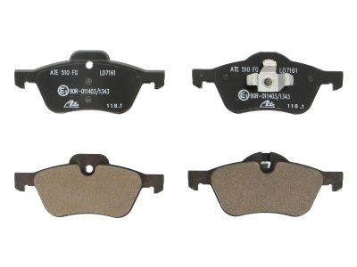 Set plăcuțe frână ATE din ceramică, față , pentru: MINI (R50, R53), (R52) 1.4D/1.6 06.01-07.08