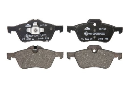 Set plăcuțe frână ATE, față , pentru: MINI (R50, R53), (R52) 1.4D/1.6 06.01-07.08