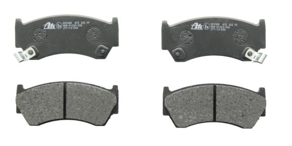 Set plăcuțe frână ATE, față , pentru: NISSAN ALMERA I, PATROL GR V 1.4-4.8 07.95-