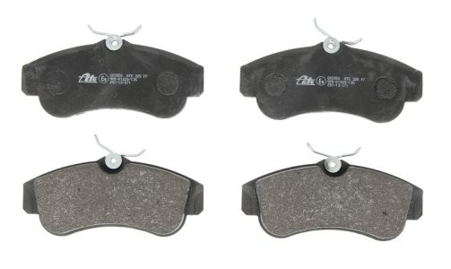 Set plăcuțe frână ATE, față , pentru: NISSAN ALMERA II, PRIMERA 1.5-2.2D 06.90-11.06