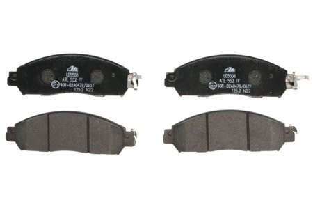 Set plăcuțe frână ATE, față , pentru: NISSAN LEAF, NV200 Electric 05.14-