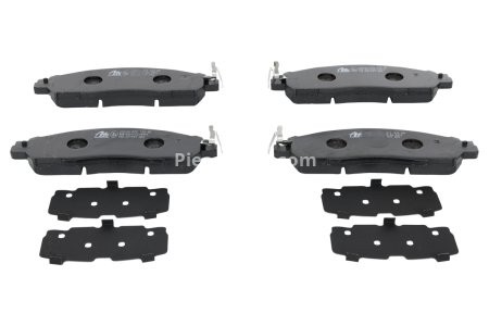 Set plăcuțe frână ATE, față , pentru: NISSAN NAVARA, NP300 NAVARA; RENAULT ALASKAN 2.3D/2.5D 07.14-