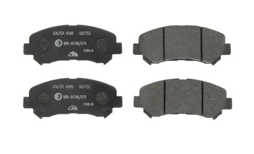 Set plăcuțe frână ATE, față , pentru: NISSAN NAVARA, QASHQAI I, QASHQAI II, ROGUE, X-TRAIL, X-TRAIL II; SUZUKI KIZASHI 1.5D-2.5D 11.01-