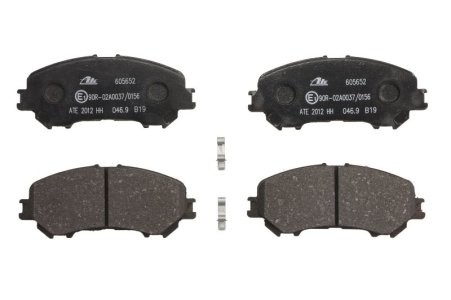 Set plăcuțe frână ATE, față , pentru: NISSAN QASHQAI II 1.2-2.0 11.13-