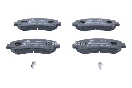 Set plăcuțe frână ATE, față , pentru: NISSAN QASHQAI II 1.2-2.0 11.13- 3