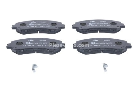 Set plăcuțe frână ATE, față , pentru: NISSAN QASHQAI II, X-TRAIL III; RENAULT KADJAR, KOLEOS II 1.2-2.5 04.14- 3