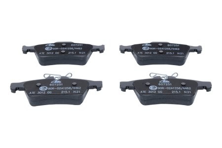 Set plăcuțe frână ATE, spate  , pentru: NISSAN PRIMERA; RENAULT LAGUNA, LAGUNA III 1.5D-3.5 12.01- 3