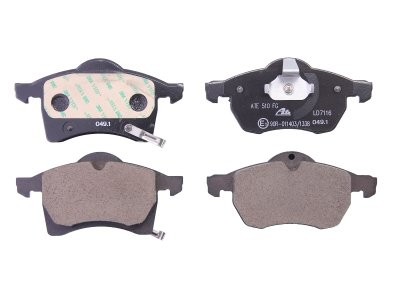 Set plăcuțe frână ATE din ceramică, față , pentru: OPEL ASTRA G, ASTRA G/KOMBI, ZAFIRA A 1.6-2.2D 02.98-03.08