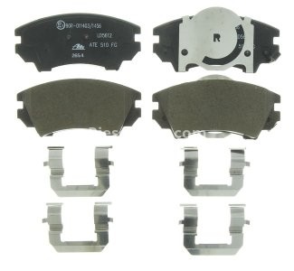 Set plăcuțe frână ATE din ceramică, față (cu accesorii), pentru: OPEL ASTRA J, ASTRA J GTC, CASCADA, INSIGNIA A, INSIGNIA A COUNTRY, ZAFIRA C; SAAB 9-5 1.3D-6.2 07.08-