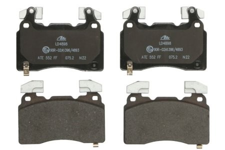 Set plăcuțe frână ATE, față , pentru: OPEL INSIGNIA B, INSIGNIA B COUNTRY, INSIGNIA B GRAND SPORT 1.5-2.0D 08.16-