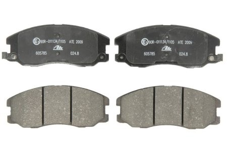Set plăcuțe frână ATE, față , pentru: OPEL ANTARA A; CHEVROLET CAPTIVA, EQUINOX; 2.0D-3.4 04.03-