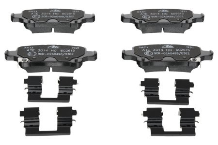 Set plăcuțe frână ATE, spate  , pentru: OPEL ASTRA K, ASTRA K/KOMBI, INSIGNIA B, INSIGNIA B COUNTRY, INSIGNIA B GRAND SPORT 1.0-Electric 06.15- 3