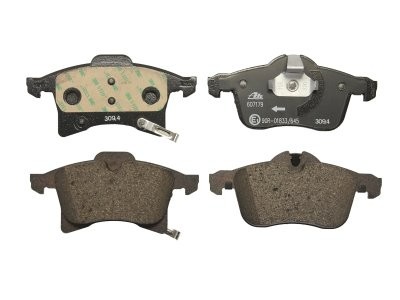 Set plăcuțe frână ATE, față , pentru: OPEL ADAM, ASTRA H, ASTRA H CLASSIC, ASTRA H GTC, ASTRA H/KOMBI, COMBO TOUR, COMBO/MINIVAN, CORSA C, CORSA C/HATCHBACK, CORSA D, CORSA E 1.0-2.2 10.01-