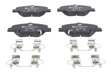 Set plăcuțe frână ATE, față , pentru: OPEL INSIGNIA B, INSIGNIA B COUNTRY, INSIGNIA B GRAND SPORT 1.5-2.0D 03.17-