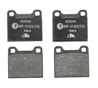 Set plăcuțe frână ATE, spate  , pentru: VOLVO C70 I, S70, V70 I; OPEL REKORD D 1.9-2.5D 03.75-10.05