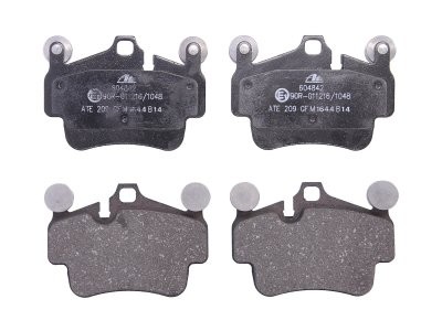 Set plăcuțe frână ATE, față , pentru: PORSCHE 911, 911 SPEEDSTER, 911 TARGA, BOXSTER, BOXSTER SPYDER, CAYMAN 2.9-3.8 07.04-12.12
