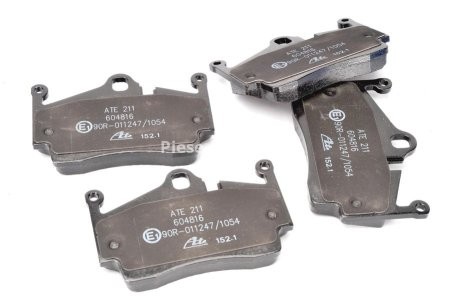 Set plăcuțe frână ATE, spate  , pentru: PORSCHE 718 BOXSTER, 718 BOXSTER SPYDER, 718 CAYMAN, 911, BOXSTER, CAYMAN 2.0-4.0 03.03-