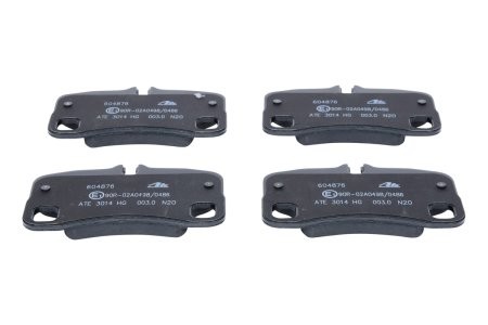 Set plăcuțe frână ATE, spate  , pentru: PORSCHE 911 3.6/3.8/4.0 03.06-12.12 3