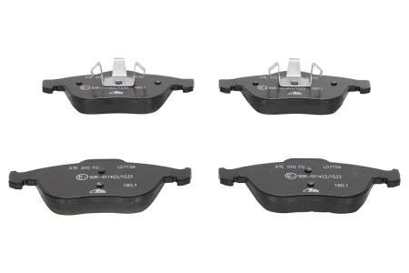 Set plăcuțe frână ATE din ceramică, față , pentru: RENAULT ESPACE IV, LAGUNA II, VEL SATIS 1.9D-3.5 03.01- 3