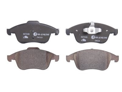Set plăcuțe frână ATE, față , pentru: RENAULT CLIO IV, GRAND SCENIC III, LAGUNA, LAGUNA III, LATITUDE, MEGANE, MEGANE III, SCENIC III 1.2-2.0D 10.07-