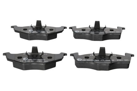 Set plăcuțe frână ATE, față , pentru: SEAT CORDOBA, CORDOBA VARIO, CORDOBA VARIO/KOMBI, IBIZA II, TOLEDO I; VW GOLF III, POLO, POLO III CLASSIC, POLO/KOMBI, VENTO 1.0-2.0 05.91-12.02 3