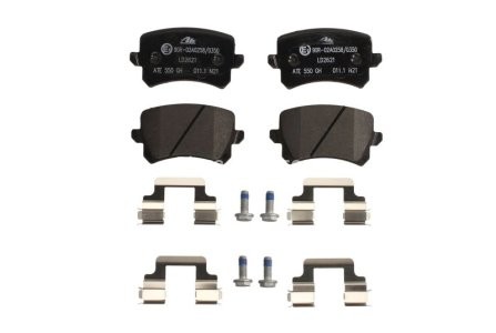 Set plăcuțe frână ATE din ceramică, spate (pentru discuri ventilate), pentru: SKODA OCTAVIA III; VW CC B7, GOLF VI, PASSAT ALLTRACK B7, PASSAT B6, PASSAT B7, PASSAT B7/KOMBI 1.0-Electric 03.05-
